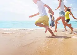 Vertrek in juli